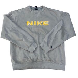 Vintage Nike Center Logo Green Men’s Sweatshirt